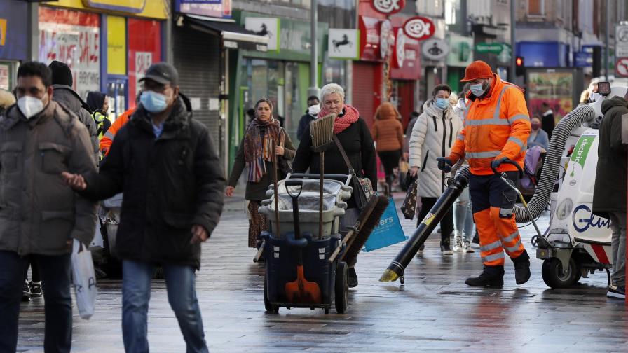 Barrio londinense de inmigrantes con altas tasas de COVID-19
