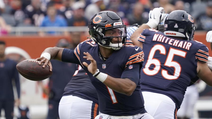 Responde ofensiva de Bears para vencer 24-14 a Lions