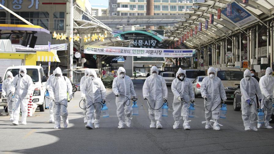 Corea del Sur reporta 161 nuevos casos del coronavirus