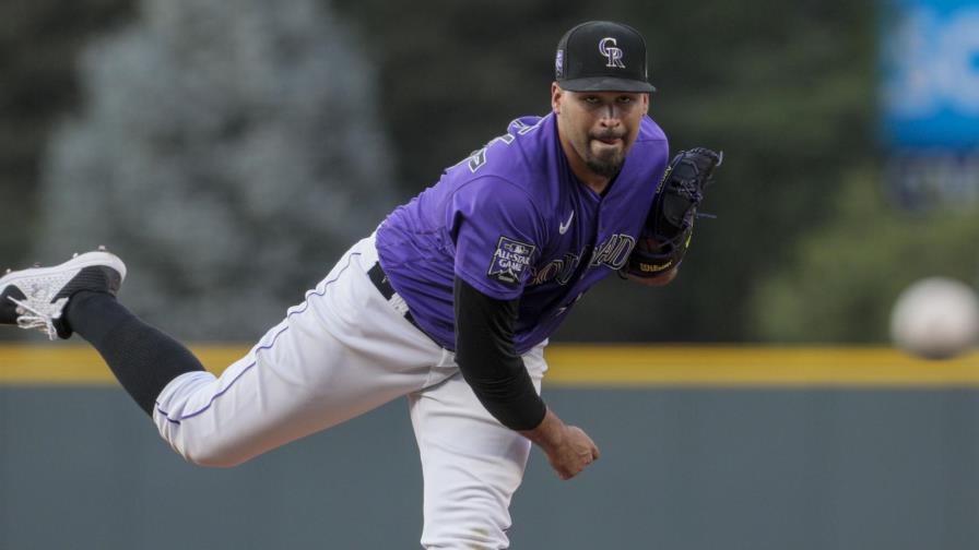 Senzatela luce en 7 entradas; Rockies superan a Bravos