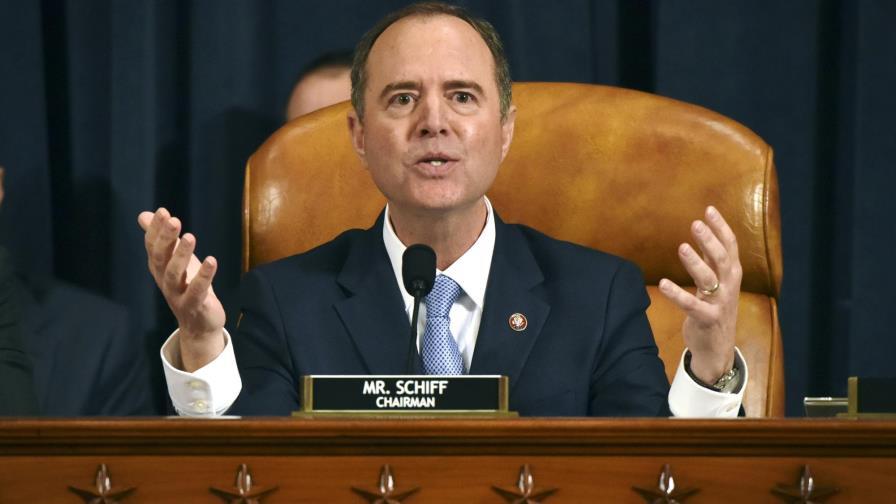 Schiff: Reporte de juicio político, después de Thanksgiving Schiff: Reporte de juicio político, después de Thanksgiving