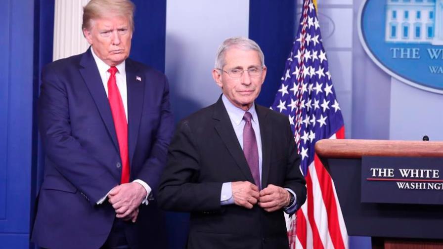 Trump le dice idiota al epidemiólogo jefe de EE.UU. y amenaza con despedirle