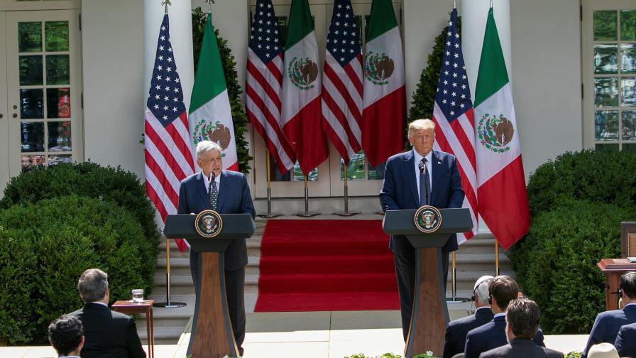 Frases para la historia del encuentro de López Obrador y Trump en Casa Blanca