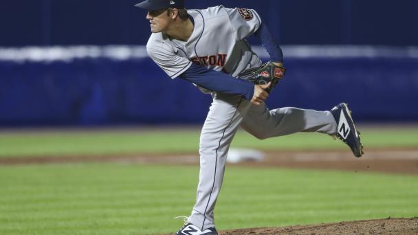 Greinke lanza juego completo; Astros aplastan a Azulejos