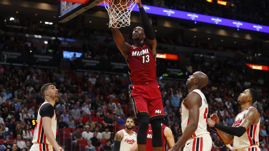 Con 29 puntos de Dragic, Heat gana 122-111 a Trail Blazers