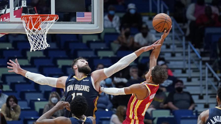 Hawks se imponen a Pelicans con 31 puntos de Young