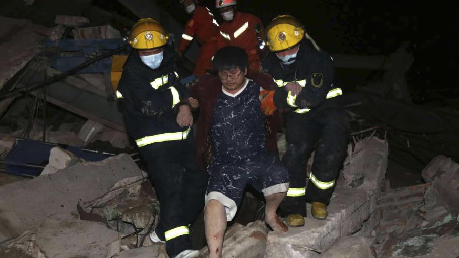 China: 10 muertos tras caerse un hotel usado en cuarentenas China: 10 muertos tras caerse un hotel usado en cuarentenas