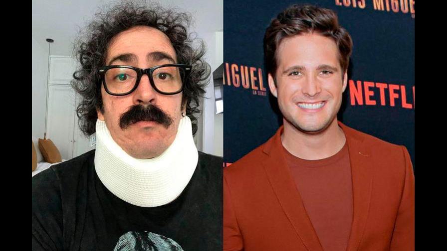 Video | Imágenes de los supuestos golpes que le dio Diego Boneta a otro actor de la serie sobre Luis Miguel