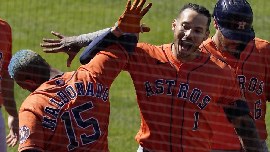 Jonrón de Correa en la 9na da triunfo a Astros