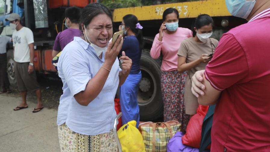 Myanmar: Multitudes celebran liberación de presos políticos Myanmar: Multitudes celebran liberación de presos políticos
