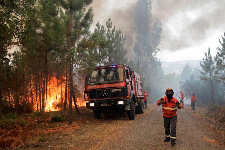 Un bombero muerto en labores para sofocar un incendio en Portugal