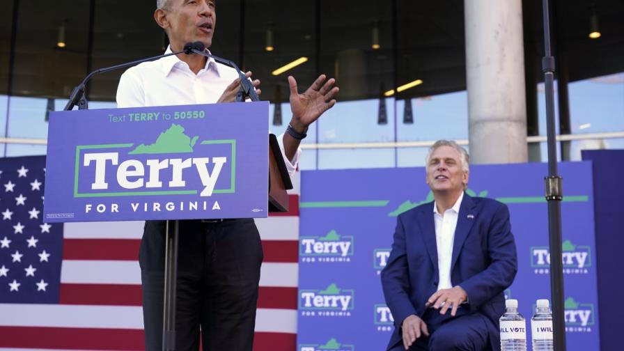 Obama critica a candidato republicano a gobierno de Virginia