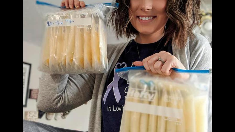 Tras la muerte de su bebé, madre decidió donar su leche materna para salvar la vida de otros Tras la muerte de su bebé, madre decidió donar su leche materna para salvar la vida de otros