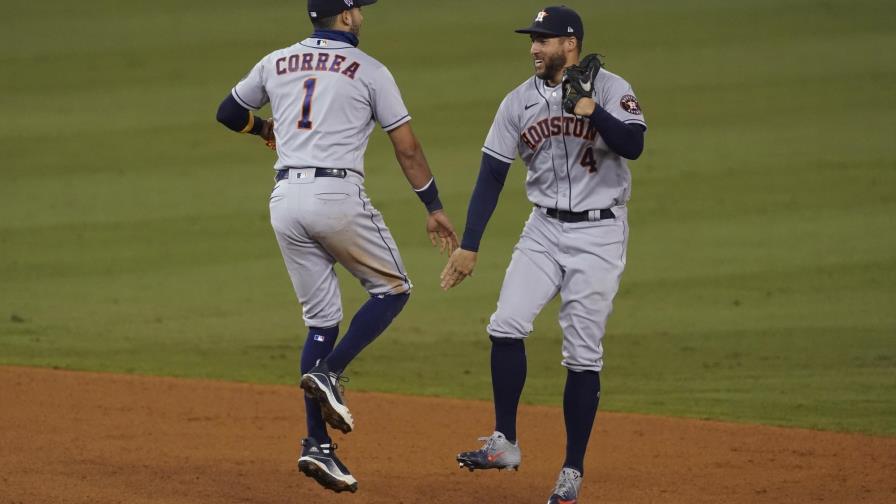 Astros remontan para imponerse a Dodgers