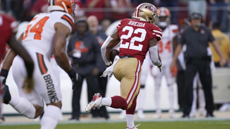 Tras aplastar a Browns, los invictos 49ers van por más