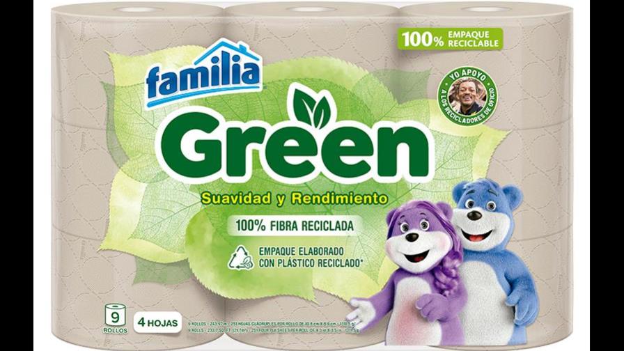 Familia Green, nuevo papel higénico ecoamigable
