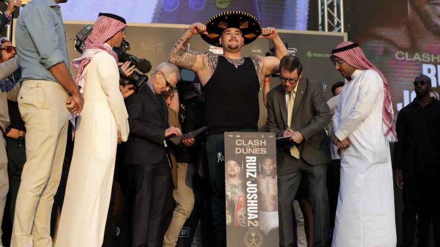 Blanqueo de imagen rodea pelea Ruiz-Joshua en Arabia Saudita Blanqueo de imagen rodea pelea Ruiz-Joshua en Arabia Saudita