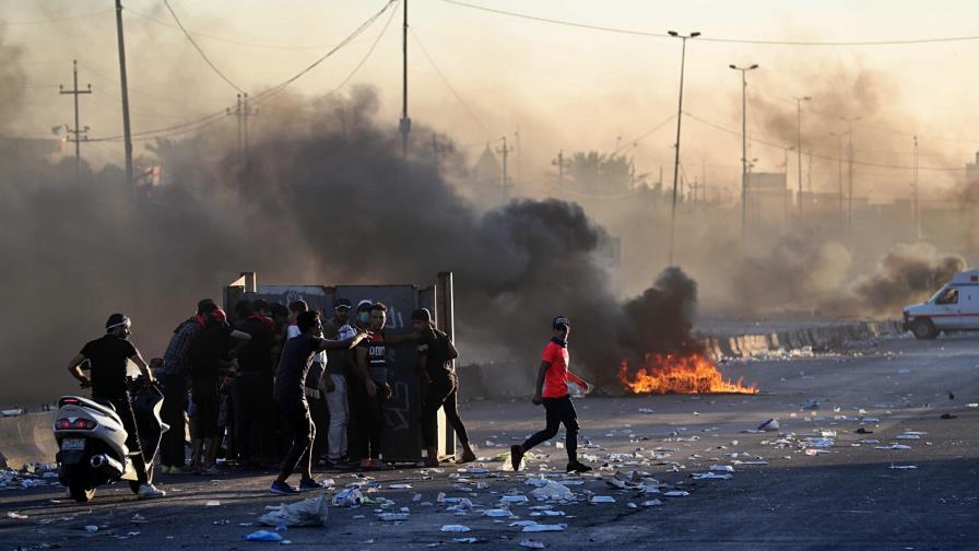 Un muerto, 17 heridos por protestas en Irak