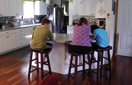 Muchas familias optan por la educación en casa en EEUU