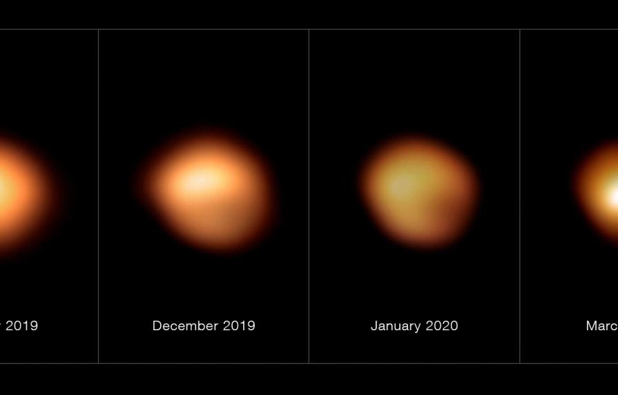 Nube de polvo estelar causó la “gran atenuación” de la estrella Betelgeuse