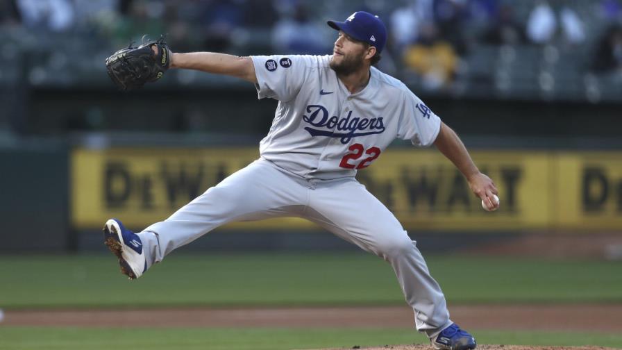 Kershaw se recupera, Dodgers se imponen 5-1 a los Atléticos