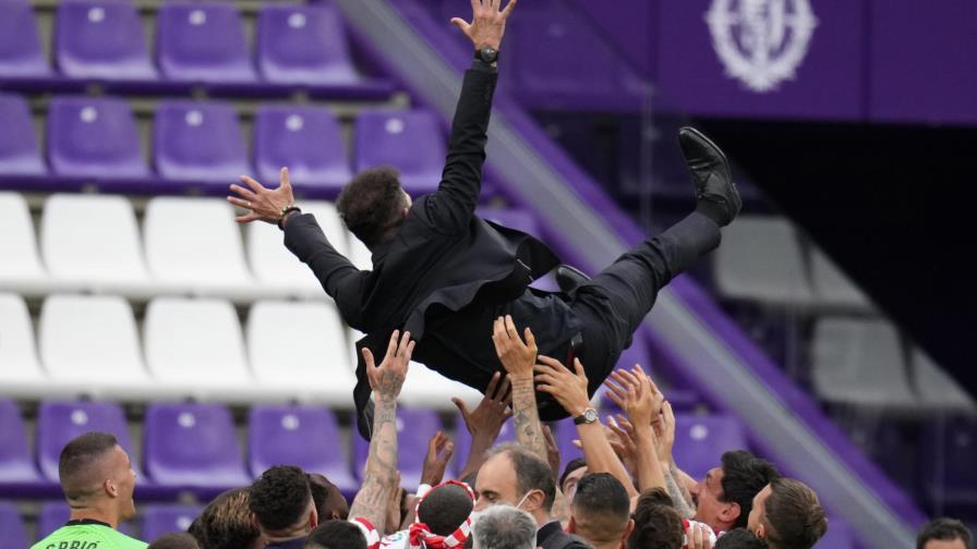 Tras título de liga, Simeone y el Atlético quieren más