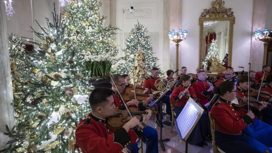 Patriotismo es el tema navideño 2019 en la Casa Blanca Patriotismo es el tema navideño 2019 en la Casa Blanca