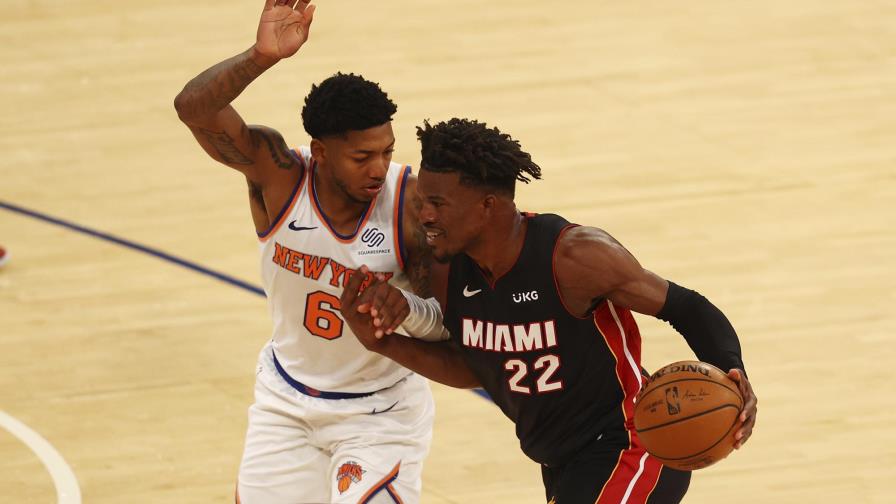 Heat vence a Knicks y quiebra racha de seis derrotas Heat vence a Knicks y quiebra racha de seis derrotas