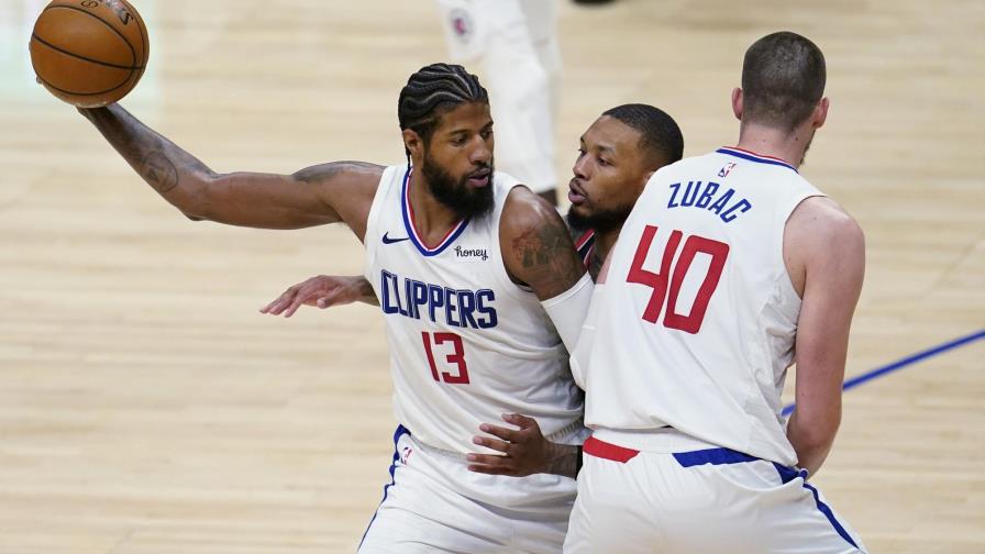 Con 36 puntos de George, Clippers vapulean a Blazers