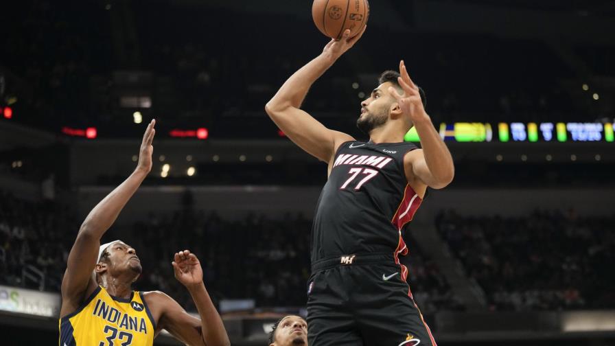 Heat, con plantel incompleto, supera 113-104 a los Pacers
