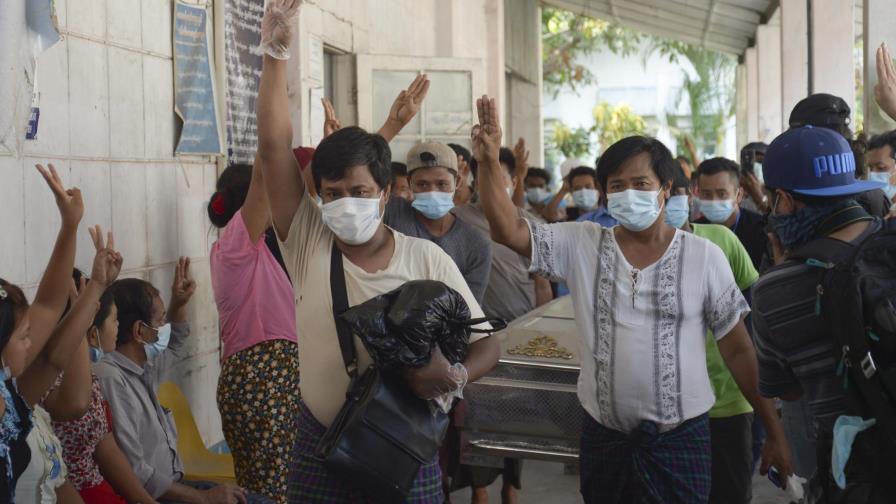 Las protestas en Myanmar resisten ante la represión violenta