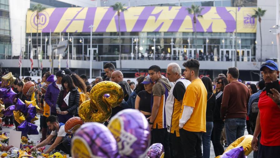 Fuente AP: Homenaje a Bryant, el 24 de febrero en el Staples Fuente AP: Homenaje a Bryant, el 24 de febrero en el Staples