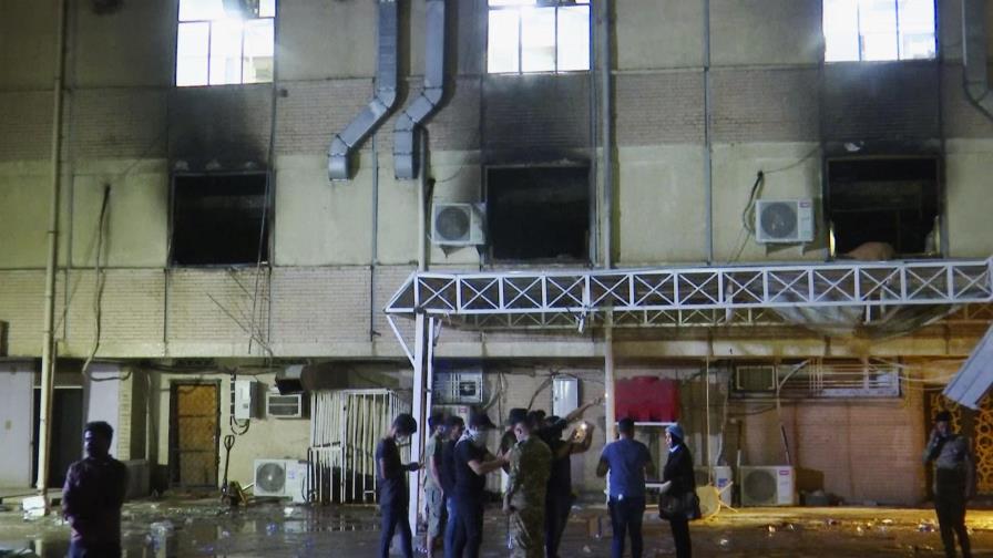 Irak: 82 muertos, 110 heridos en un incendio de un hospital