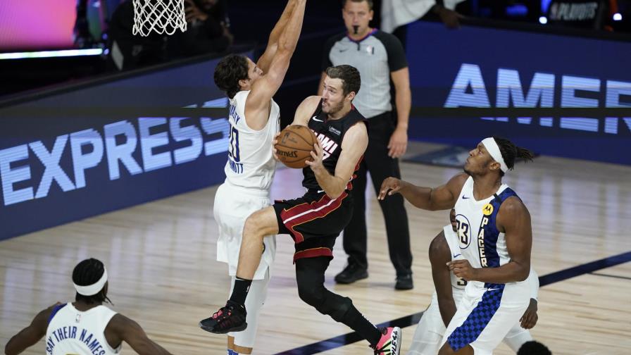 Con 23 puntos de Dragic, el Heat barre a los Pacers y avanza