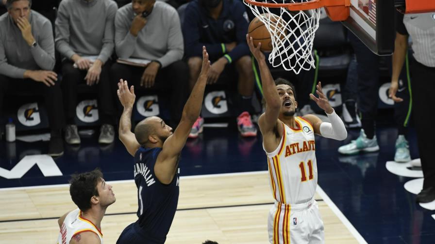 A pesar de las ausencias Hawks supera a Timberwolves