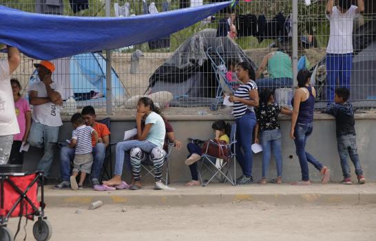 Crisis humanitaria en campamento de migrantes en México Crisis humanitaria en campamento de migrantes en México