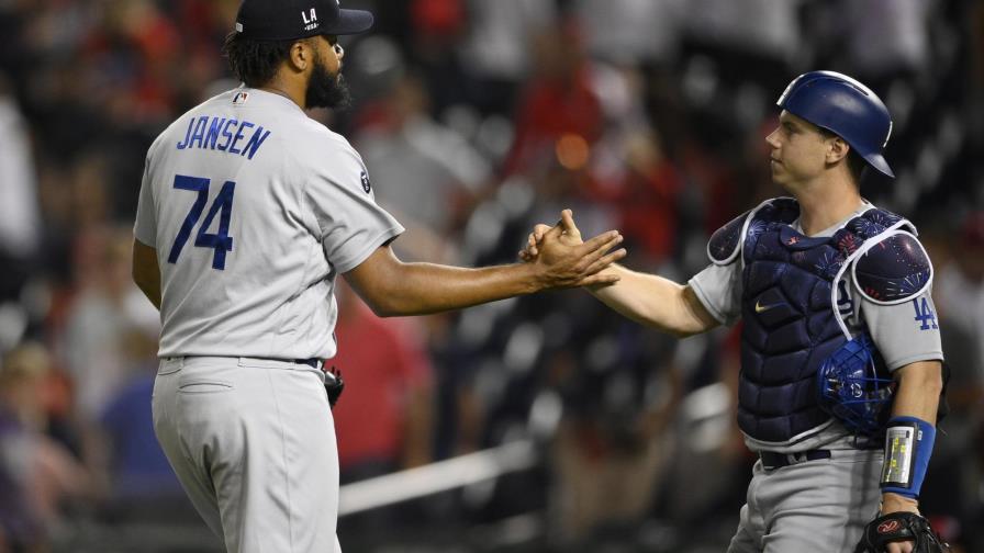 Dodgers ganan su 8vo seguido, derrotan a Nacionales 5-3