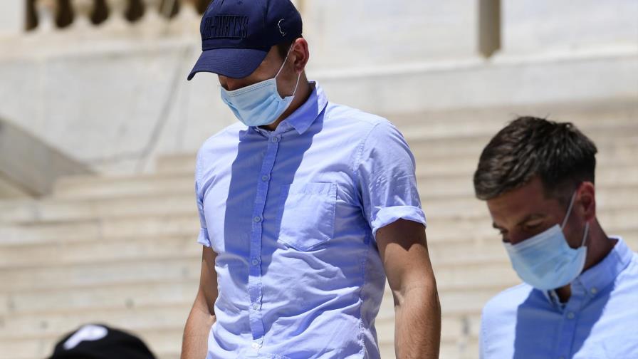 Harry Maguire regresa a Inglaterra tras arresto en Grecia Harry Maguire regresa a Inglaterra tras arresto en Grecia