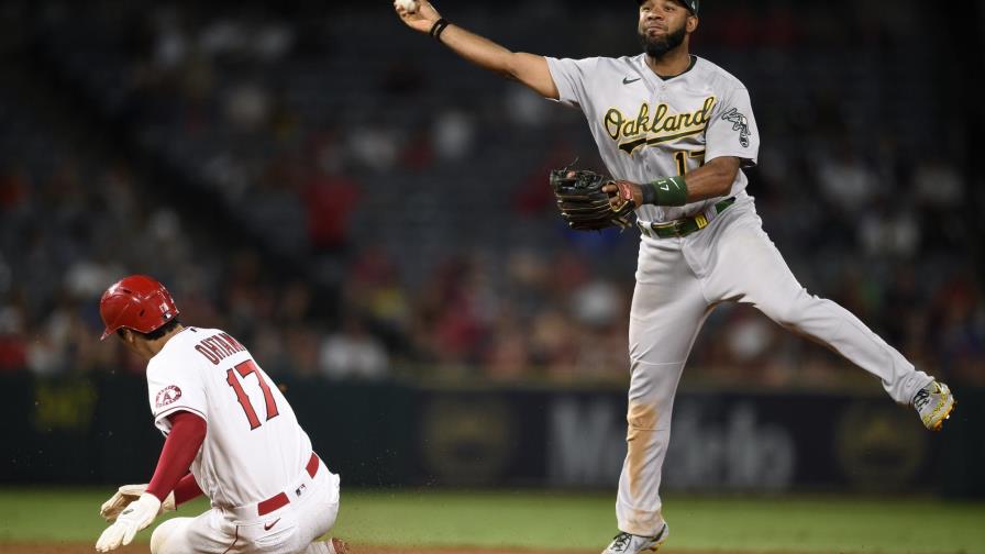 Frankie Montas y Oakland aprovechan errores para vencer a los Angelinos Frankie Montas y Oakland aprovechan errores para vencer a los Angelinos