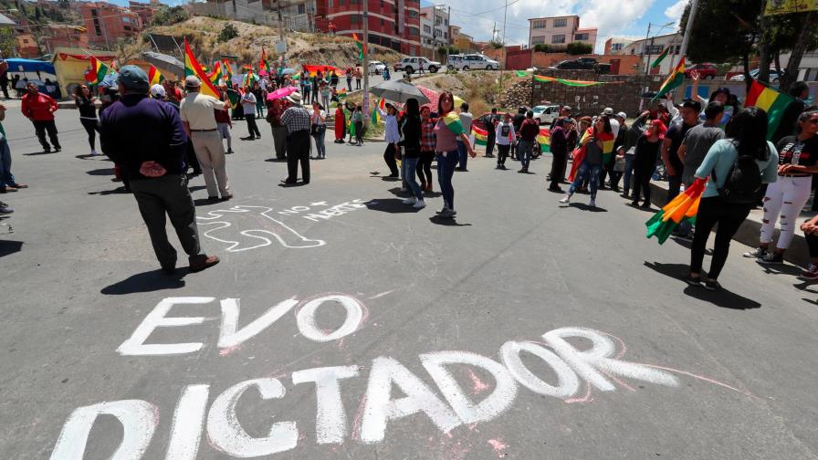 Al menos 5 heridos por armas de fuego durante protestas en Bolivia