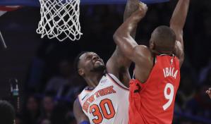 Lowry logra 26 puntos y Raptors ganan 118-112 a Knicks