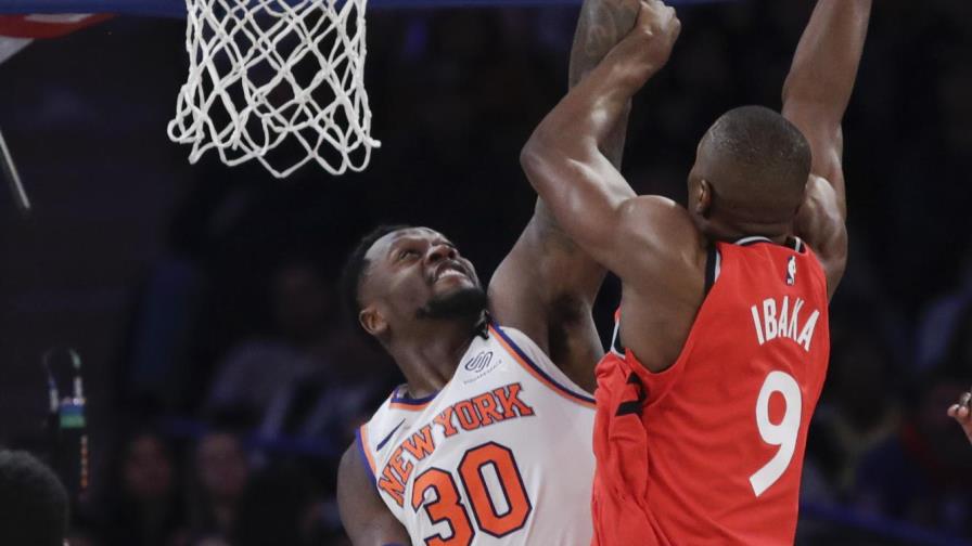 Lowry logra 26 puntos y Raptors ganan 118-112 a Knicks