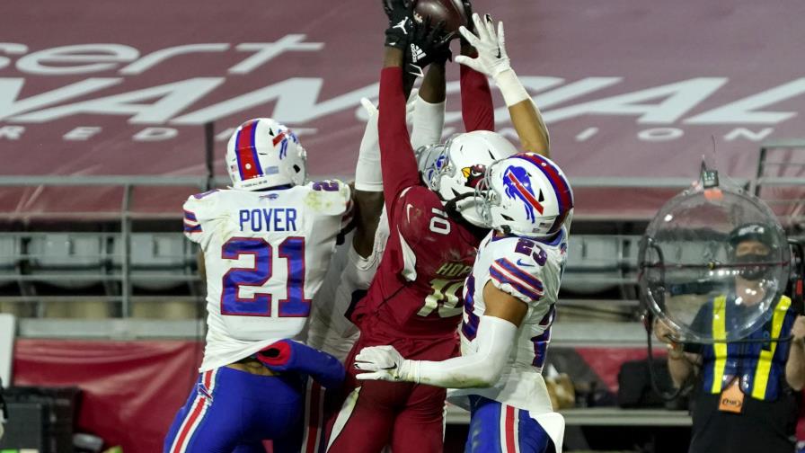 Con pase de último segundo, Cardinals sorprenden a Bills
