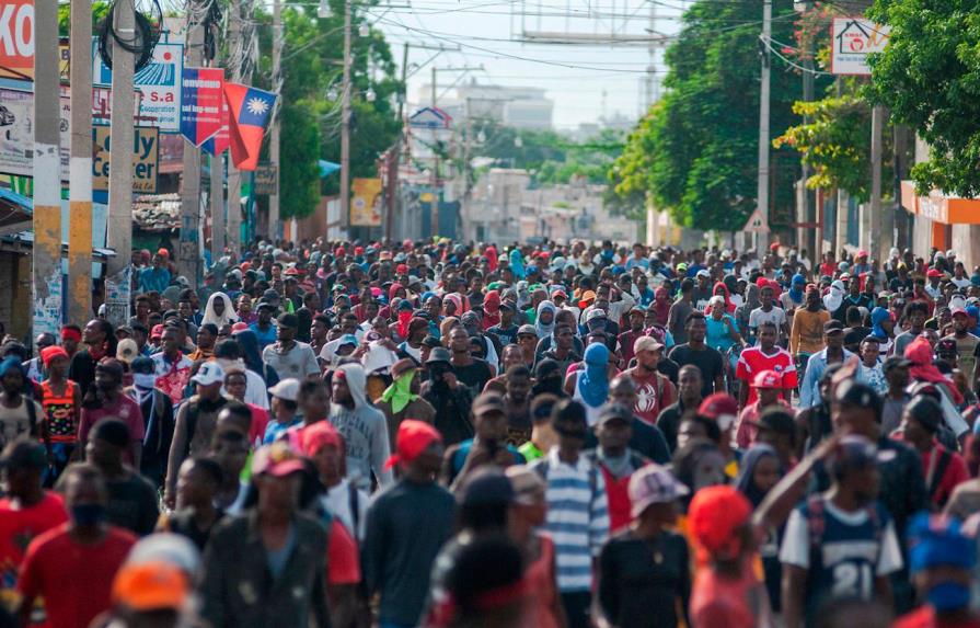 Miles de haitianos volvieron a las calles a exigir la renuncia del presidente Moise