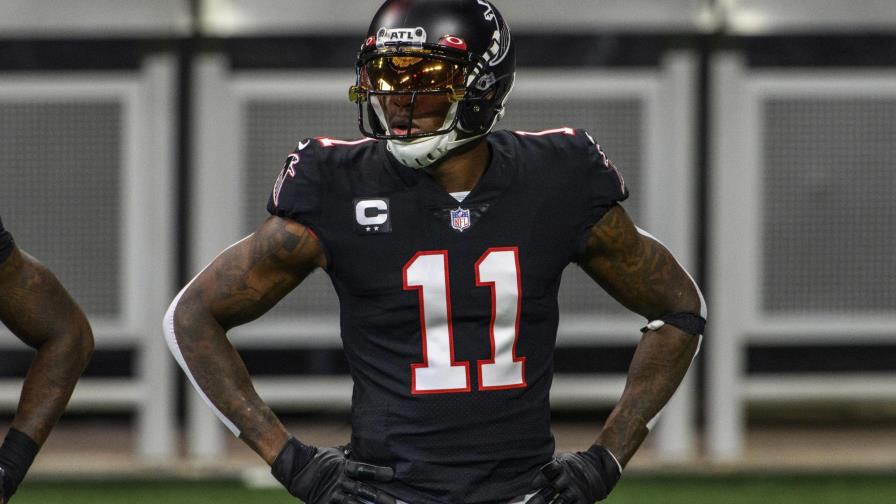 Julio Jones se perderá otro partido con Falcons Julio Jones se perderá otro partido con Falcons