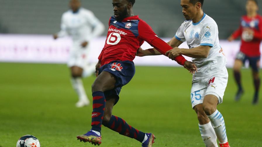 Lille vence a Marsella y se afianza como líder en Francia