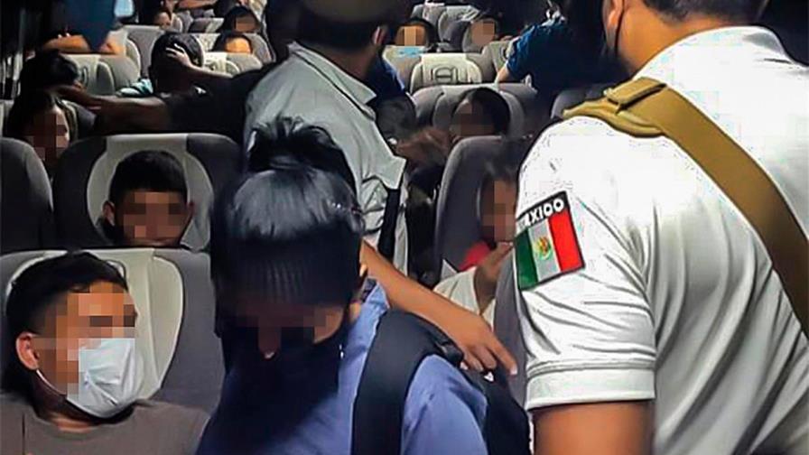 Detienen dominicana junto a 100 migrantes más centroamericanos en el sur de México