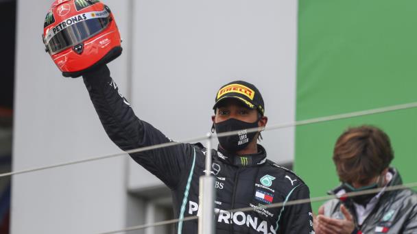 Hamilton gana Gran Premio de Eifel e iguala récord de Schumacher