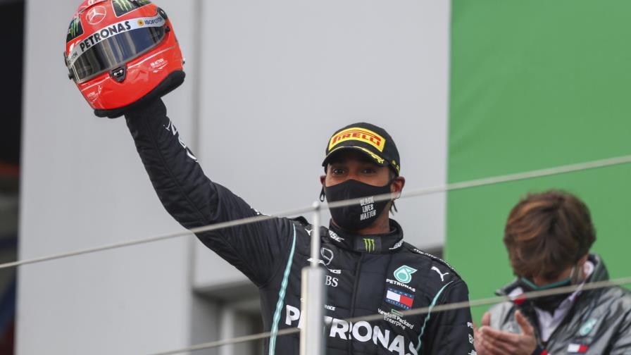 Hamilton gana Gran Premio de Eifel e iguala récord de Schumacher