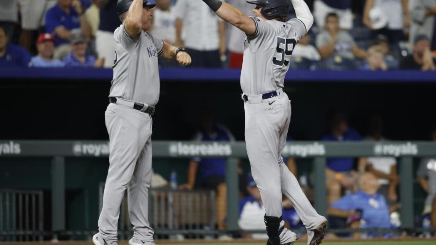 Los Yanquis derrotan 8-6 a los Reales en 11 innings